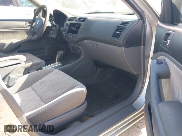 2003 Honda Civic LX with VIN JHMES16503S000239, listed as a IAAI auction lot 42184911 with 148,257 mi miles and . Bid and sale history available at DreamBid. Image 5.