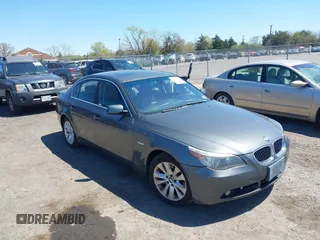 2005 BMW 5 Series 545i with VIN WBANB33525CN67791, listed as a IAAI auction lot 42056534 with 166,221 mi miles and . Bid and sale history available at carsss.com. Image 1.