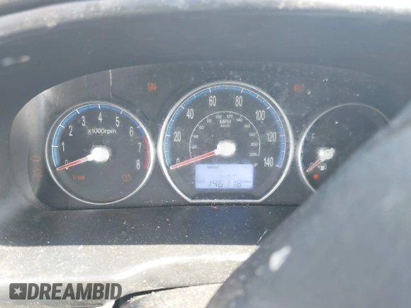 2009 Hyundai Santa Fe SE with VIN 5NMSH73EX9H282209, listed as a IAAI auction lot 42701028 with 146,118 mi miles and . Bid and sale history available at DreamBid. Image 7.