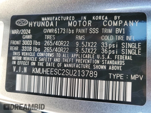 2025 Genesis GV80 Prestige with VIN KMUHEESC2SU213789, listed as a Copart auction lot 80718504 with 6,644 mi miles and Salvage Title. Bid and sale history available at DreamBid. Image 15.