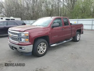2014 Chevrolet Silverado 1500 LT with VIN 1GCVKREHXEZ392202, listed as a Copart auction lot 54003005 with 130,597 mi miles and Salvage Title. Bid and sale history available at DreamBid. Image 1.