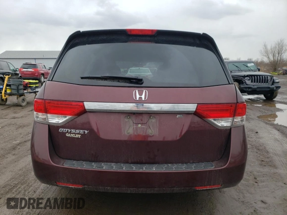 2017 Honda Odyssey EX z VIN 5FNRL5H49HB017797, wystawiony jako Copart lot #48379005 z przebiegiem 96 939 mil mil oraz Szkoda całkowita • Salvage title. Historia ofert i sprzedaży dostępna na DreamBid. Obrazek 6.