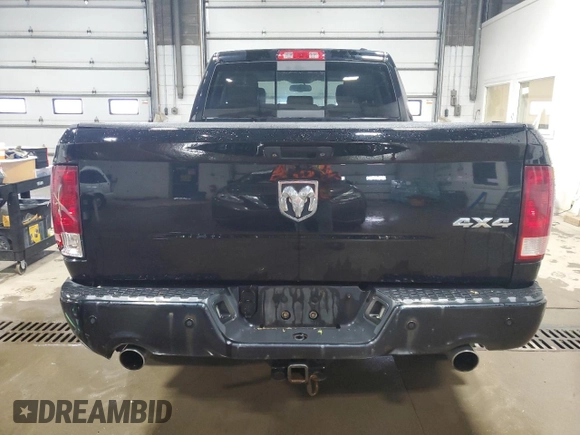 2012 Ram 1500 Sport with VIN 1C6RD7HT5CS306565, listed as a Copart auction lot 59390425 with 155,806 mi miles and Salvage title. Bid and sale history available at DreamBid. Image 6.