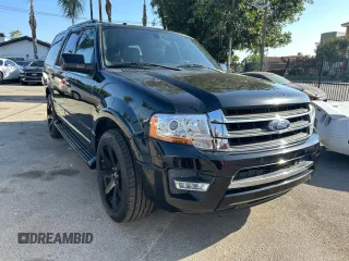 2016 Ford Expedition Limited with VIN 1FMJU1KT9GEF12970, listed as a Copart auction lot 54452805 with 158,463 mi miles and Clean title. Bid and sale history available at DreamBid. Image 1.