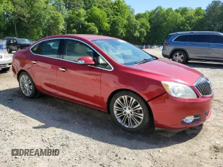 2013 Buick Verano Group with VIN 1G4PS5SKXD4144881, listed as a Copart auction lot 55065545 with 105,346 mi miles and Salvage title. Bid and sale history available at DreamBid. Image 4.