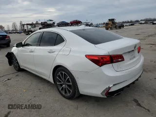 2020 Acura TLX with VIN 19UUB2F3XLA002508, listed as a Copart auction lot 83559954 with 101,422 mi miles and Salvage Title. Bid and sale history available at carsss.com. Image 2.