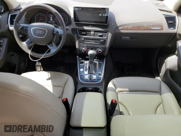 2016 Audi Q5 Premium Plus with VIN WA1L2AFP7GA023131, listed as a Copart auction lot 62915055 with 63,674 mi miles and Salvage title. Bid and sale history available at DreamBid. Image 8.