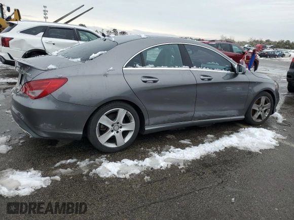 2017 Mercedes-Benz CLA 250 with VIN WDDSJ4GB1HN425199, listed as a Copart auction lot 44749915 with 134,308 mi miles and Clean Title. Bid and sale history available at DreamBid. Image 3.