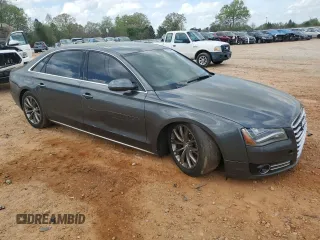 2011 Audi A8 z VIN WAURVAFD9BN013776, wystawiony jako Copart lot #51989675 z przebiegiem 148 822 mil mil oraz Szkody całkowita. Historia ofert i sprzedaży dostępna na DreamBid. Obrazek 4.