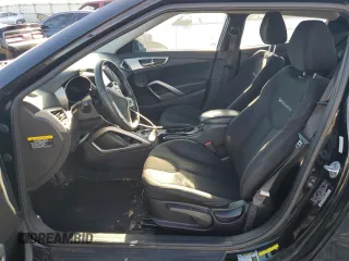 2012 Hyundai Veloster w/Gray Int with VIN KMHTC6AD0CU066677, listed as a Copart auction lot 46418575 with 145,735 mi miles and Salvage title. Bid and sale history available at DreamBid. Image 7.