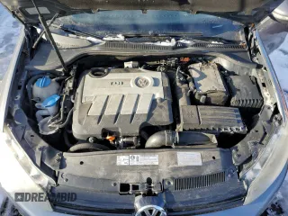 2012 Volkswagen Golf TDI with VIN WVWNM7AJ5CW332205, listed as a Copart auction lot 44744695 with 109,381 mi miles and Salvage title. Bid and sale history available at DreamBid. Image 11.
