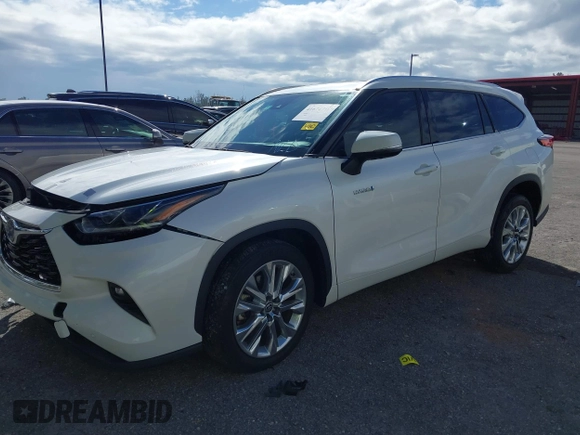 2021 Toyota Highlander Hybrid Limited with VIN 5TDYARAH2MS009326, listed as a IAAI auction lot 41674315 with 76,104 mi miles and . Bid and sale history available at DreamBid. Image 18.