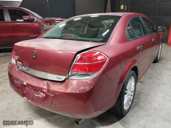 2008 Saturn Aura XR with VIN 1G8ZV57718F109952, listed as a IAAI auction lot 41908779 with 134,383 mi miles. Bid and sale history available at carsss.com. Image 4.