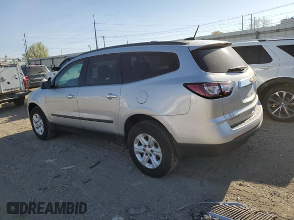 2017 Chevrolet Traverse LS with VIN 1GNKRFEDXHJ148148, listed as a Copart auction lot 54126685 with 203,010 mi miles and Clean Title. Bid and sale history available at carsss.com. Image 2.