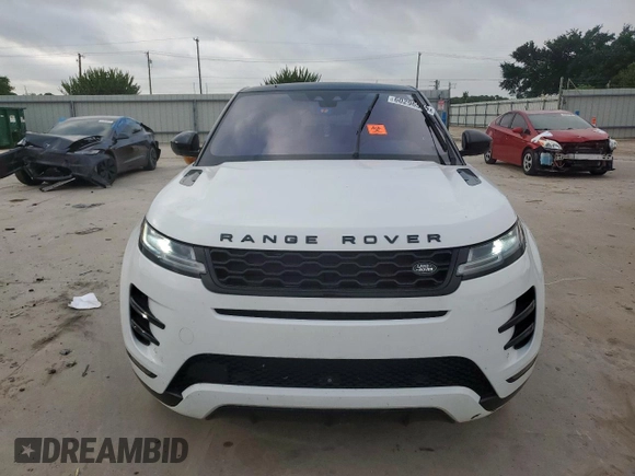 2020 Land Rover Range Rover Evoque R-Dynamic HSE with VIN SALZM2GX8LH069561, listed as a Copart auction lot 60296545 with 15,044 mi miles and Salvage title. Bid and sale history available at DreamBid. Image 5.