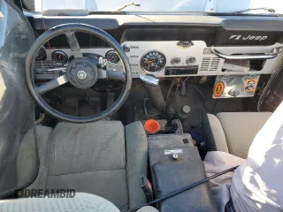 1984 Jeep CJ with VIN 1JCCF88E4ET101315, listed as a Copart auction lot 43209865 with 255,417 mi miles and Non Repairable. Bid and sale history available at carsss.com. Image 8.