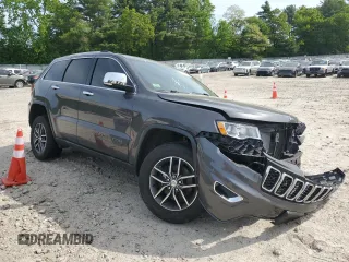 2017 Jeep Grand Cherokee Limited with VIN 1C4RJFBG5HC787443, listed as a Copart auction lot 57476865 with 80,075 mi miles and Salvage title. Bid and sale history available at DreamBid. Image 4.