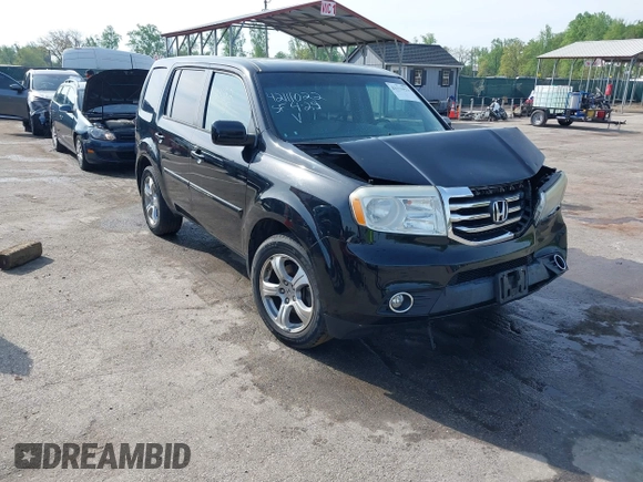 2015 Honda Pilot EX-L with VIN 5FNYF4H53FB054525, listed as a IAAI auction lot 42111022 with 148,305 mi miles and . Bid and sale history available at carsss.com. Image 1.