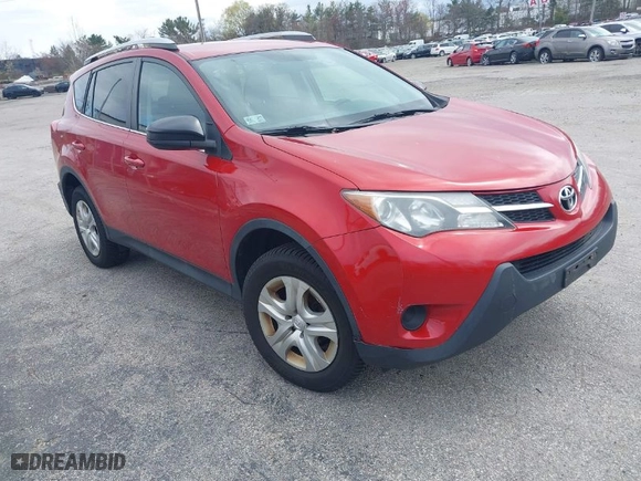 2015 Toyota RAV4 LE with VIN 2T3BFREV0FW249192, listed as a IAAI auction lot 42093933 with 170,222 mi miles. Bid and sale history available at carsss.com. Image 1.