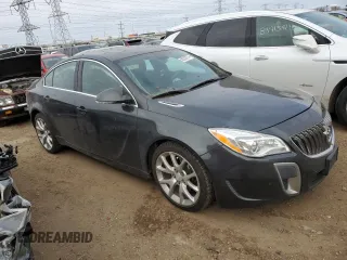 2016 Buick Regal GS with VIN 2G4GU5GX4G9112623, listed as a Copart auction lot 83332974 with 137,346 mi miles and Salvage Title. Bid and sale history available at carsss.com. Image 4.