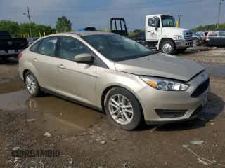 2018 Ford Focus SE with VIN 1FADP3F2XJL219643, listed as a Copart auction lot 58349005 with 40,288 mi miles and Salvage title. Bid and sale history available at DreamBid. Image 4.