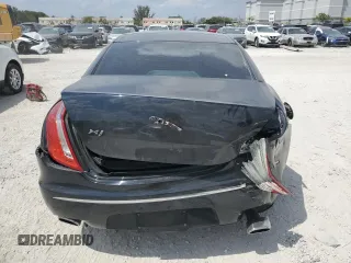 2012 Jaguar XJ with VIN SAJWA1CB5CLV27448, listed as a Copart auction lot 53373985 with 90,603 mi miles and Salvage Title. Bid and sale history available at DreamBid. Image 6.
