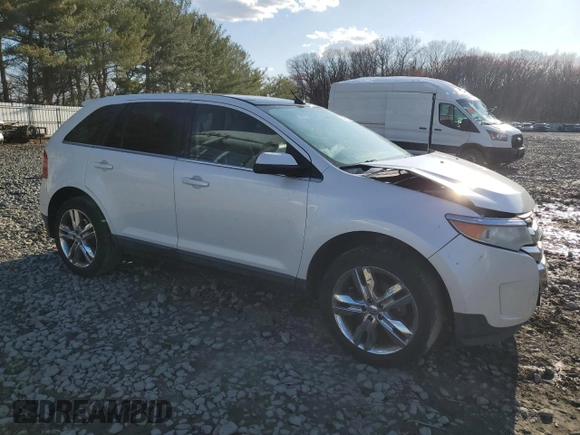 2011 Ford Edge Limited with VIN 2FMDK3KC0BBB33889, listed as a Copart auction lot 50459185 with 121,227 mi miles and Salvage Title. Bid and sale history available at carsss.com. Image 4.