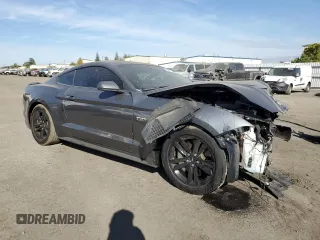 2022 Ford Mustang GT with VIN 1FA6P8CF9N5133876, listed as a Copart auction lot 78868754 with 28,064 mi miles and Salvage Title. Bid and sale history available at carsss.com. Image 4.