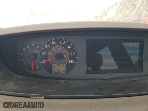 2004 Nissan Quest SE with VIN 5N1BV28U14N364915, listed as a Copart auction lot 87873035 with 190,086 mi miles and Salvage Title. Bid and sale history available at carsss.com. Image 9.