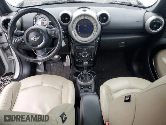 2012 MINI Countryman S with VIN WMWZC5C5XCWL55579, listed as a Copart auction lot 47970695 with 136,015 mi miles and Salvage Title. Bid and sale history available at DreamBid. Image 8.