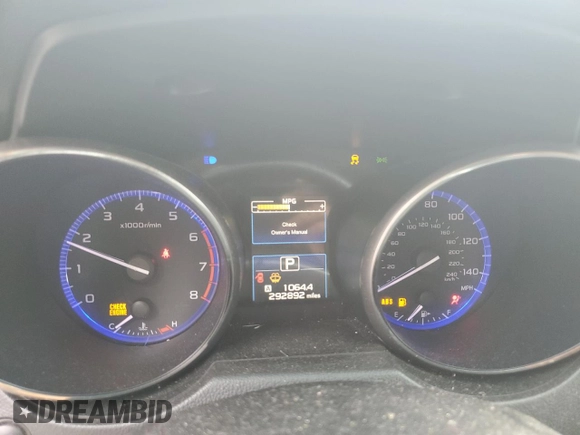 2015 Subaru Outback Premium with VIN 4S4BSACC5F3301946, listed as a Copart auction lot 57684565 with 292,892 mi miles and Salvage title. Bid and sale history available at DreamBid. Image 9.