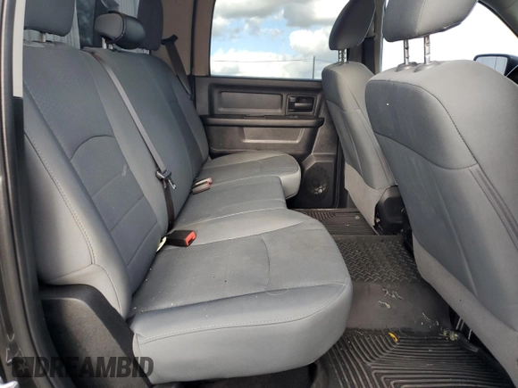 2018 Ram 1500 Express with VIN 3C6RR7KT1JG158655, listed as a Copart auction lot 55536745 with 86,281 mi miles and Salvage title. Bid and sale history available at DreamBid. Image 10.