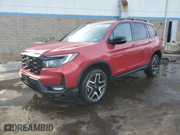2022 Honda Passport Elite z VIN 5FNYF8H09NB013794, wystawiony jako Copart lot #46435655 z przebiegiem 18 117 mil mil oraz Szkoda całkowita • Salvage title. Historia ofert i sprzedaży dostępna na DreamBid. Obrazek 1.