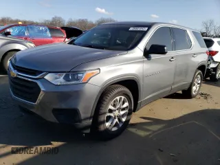 2019 Chevrolet Traverse LS with VIN 1GNEVFKW6KJ181282, listed as a Copart auction lot 39401043 with 75,416 mi miles. Bid and sale history available at carsss.com. Image 1.
