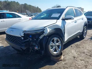 2022 Hyundai Kona SEL with VIN KM8K32AB5NU758956, listed as a IAAI auction lot 41495546 with 44,546 mi miles. Bid and sale history available at carsss.com. Image 17.