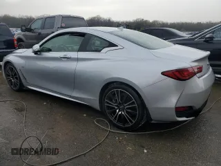 2018 Infiniti Q60 Sport with VIN JN1EV7EK9JM341758, listed as a Copart auction lot 47898084 with 27,882 mi miles and Clean Title. Bid and sale history available at DreamBid. Image 2.