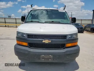2020 Chevrolet Express Cargo with VIN 1GCWGAFP3L1256261, listed as a Copart auction lot 63351035 with 166,315 mi miles and Clean title. Bid and sale history available at DreamBid. Image 5.