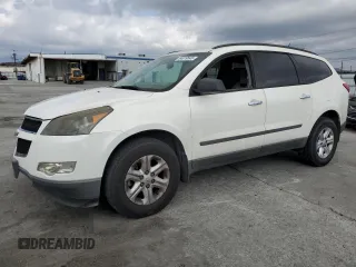 2012 Chevrolet Traverse LS z VIN 1GNKRFED3CJ149487, wystawiony jako Copart lot #54619545 z przebiegiem 120 868 mil mil oraz Szkoda całkowita • Salvage title. Historia ofert i sprzedaży dostępna na DreamBid. Obrazek 1.
