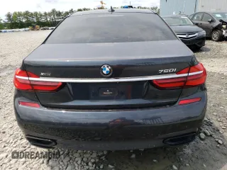 2016 BMW 7 Series 750i xDrive with VIN WBA7F2C5XGG418225, listed as a Copart auction lot 54860623 with 76,980 mi miles and . Bid and sale history available at DreamBid. Image 6.