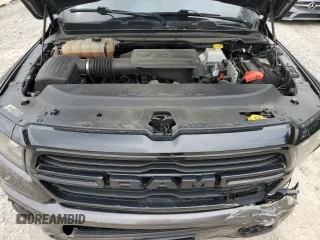 2021 Ram 1500 Big Horn with VIN 1C6RRFFGXMN590468, listed as a Copart auction lot 61042615 with 44,518 mi miles and Salvage title. Bid and sale history available at DreamBid. Image 11.