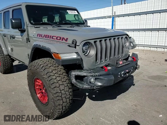 2020 Jeep Wrangler Unlimited Rubicon z VIN 1C4HJXFN1LW197533, wystawiony jako Copart lot #61822345 z przebiegiem 42 522 mil mil oraz Szkoda całkowita • Salvage title. Historia ofert i sprzedaży dostępna na DreamBid. Obrazek 14.