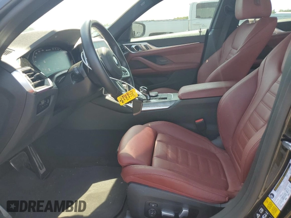 2023 BMW 4 Series M440i xDrive with VIN WBA13AW00PFN31650, listed as a Copart auction lot 66478095 with 18,094 mi miles and Salvage title. Bid and sale history available at DreamBid. Image 7.
