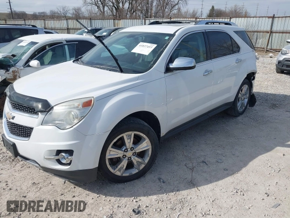 2011 Chevrolet Equinox LTZ with VIN 2CNFLGE59B6332720, listed as a IAAI auction lot 41837453 with 160,164 mi miles and . Bid and sale history available at DreamBid. Image 2.