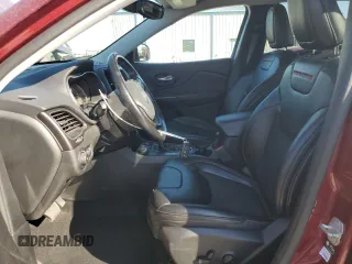 2021 Jeep Cherokee Trailhawk with VIN 1C4PJMBX7MD139411, listed as a Copart auction lot 48545725 with 54,095 mi miles and Salvage title. Bid and sale history available at DreamBid. Image 7.