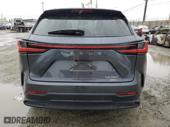 2023 Lexus NX with VIN 2T2GGCEZ0PC019310, listed as a Copart auction lot 48616335 with 11,229 mi miles and Salvage Title. Bid and sale history available at carsss.com. Image 6.