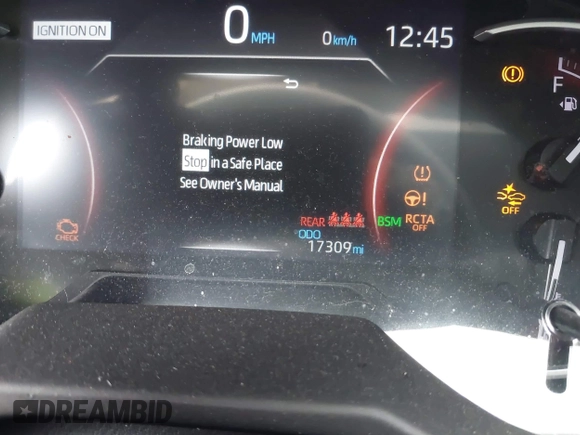 2023 Toyota RAV4 XLE Premium with VIN 2T3C1RFV9PC250006, listed as a IAAI auction lot 42298396 with 17,309 mi miles and . Bid and sale history available at DreamBid. Image 7.