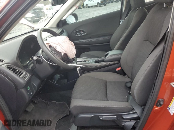 2020 Honda HR-V EX with VIN 3CZRU6H5XLM709982, listed as a Copart auction lot 43223565 with 74,874 mi miles and Salvage Title. Bid and sale history available at carsss.com. Image 7.