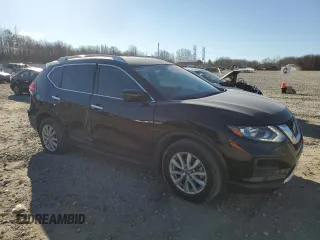2019 Nissan Rogue SV with VIN JN8AT2MT8KW258556, listed as a Copart auction lot 46705905 with 38,178 mi miles and Salvage Title. Bid and sale history available at DreamBid. Image 4.