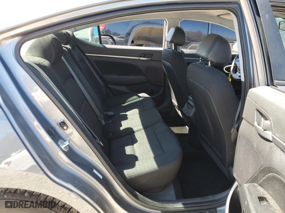 2018 Hyundai Elantra Value Edition with VIN KMHD84LF6JU557308, listed as a Copart auction lot 49206765 with 58,999 mi miles and Salvage Title. Bid and sale history available at carsss.com. Image 10.