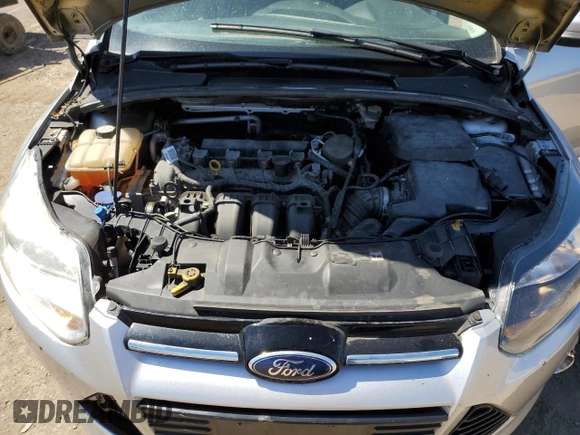 2013 Ford Focus Titanium with VIN 1FADP3J24DL327770, listed as a Copart auction lot 47582605 with 140,710 mi miles and Salvage Title. Bid and sale history available at carsss.com. Image 11.